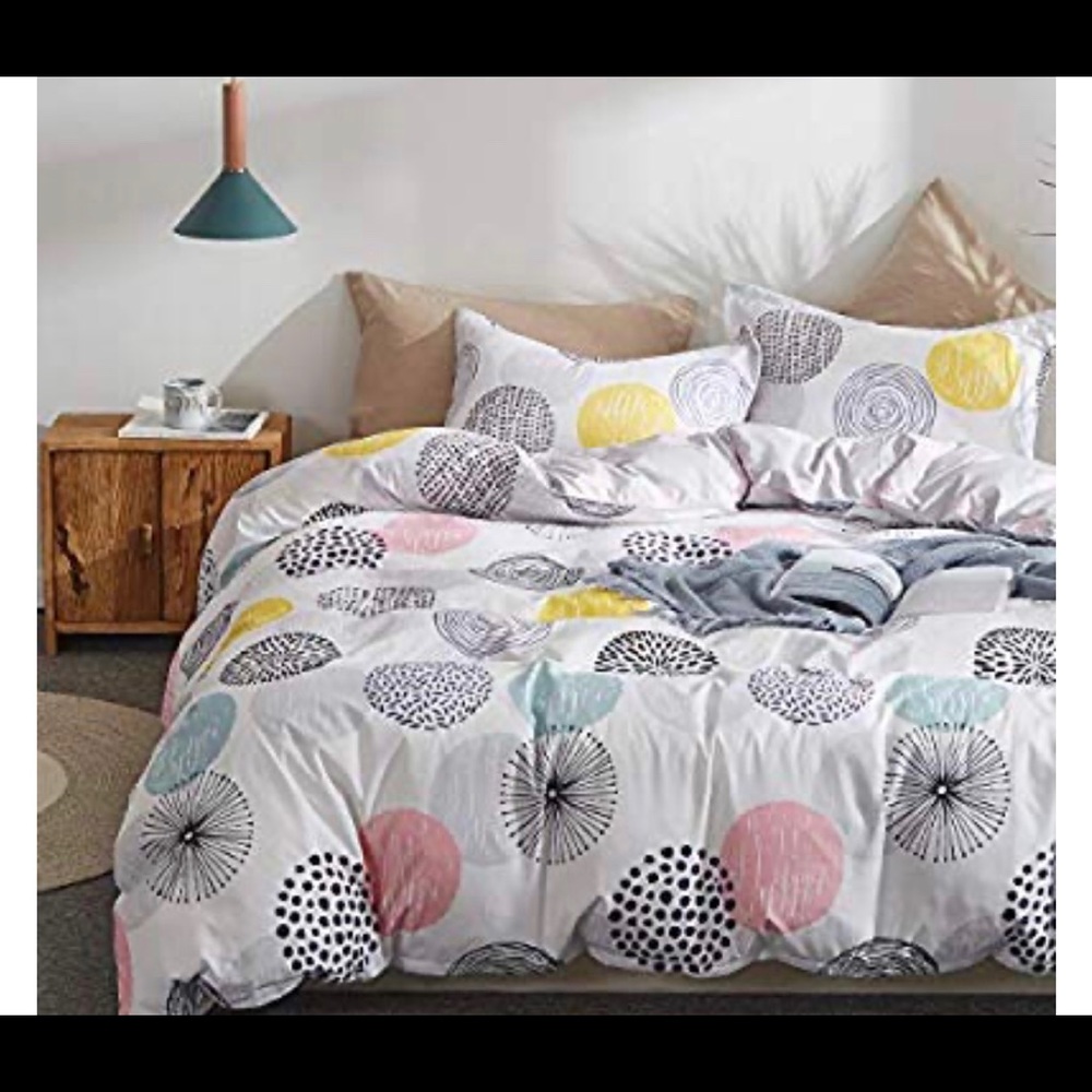 Colorful3 piece duvet set